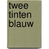 Twee tinten blauw