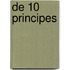 De 10 principes