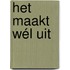 Het maakt wél uit